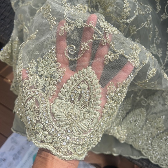 Indian wedding Sari, Lengha Choli saree - Picture 4 of 15